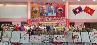 School in Laos commemorates President Ho Chi Minh